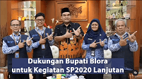 Dukungan Bupati Blora untuk Kegiatan SP2020 Lanjutan