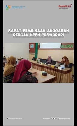 Rapat Pembinaan Anggaran dengan KPPN Purwodadi