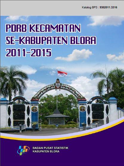 PDRB Kecamatan Se-Kabupaten Blora 2015