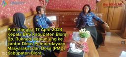 Koordinasi BPS Kab. Blora dengan Dinas Pemberdayaan Masyarakat dan Desa (PMD) Kab. Blora