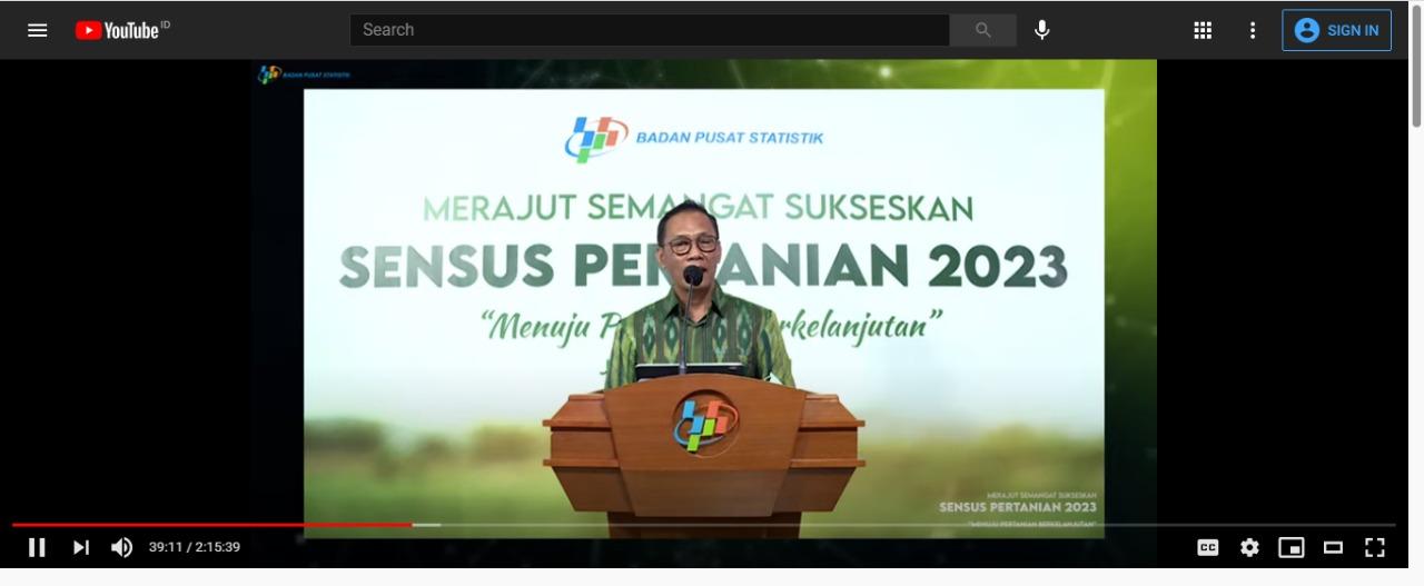 Merajut Semangat Menyambut Sensus Pertanian 2023