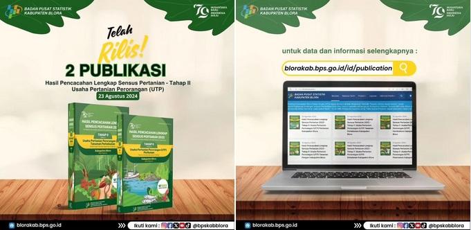 Rilis Publikasi Hasil ST2023-Tahap II - UTP Tanaman Perkebunan dan Perikanan