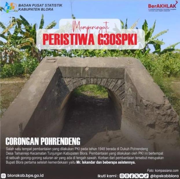 Corongan Pohrendeng Menjadi Saksi Bisu dari Peristiwa Kelam G30S/PKI