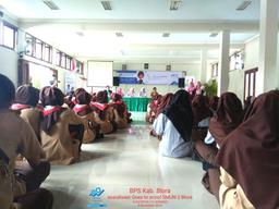 BPS Goes To School ke SMAN 2 Blora