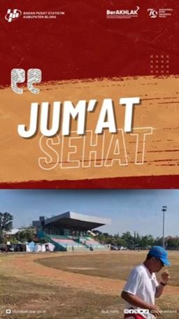 Jum'at Sehat Bersama BPS Kabupaten Blora