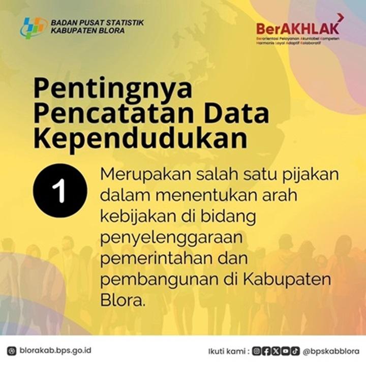 Pentingnya Pencatatan Data Kependudukan