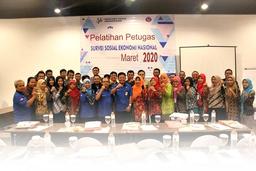 Petugas Survei Sosial Ekonomi Nasional 2020 Ikuti Pelatihan