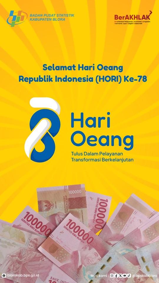 Hari Oeang Republik Indonesia (HORI) ke-78