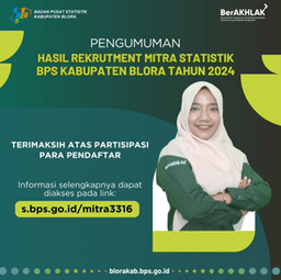 HASIL REKRUTMEN MITRA STATISTIK BPS KABUPATEN BLORA TAHUN 2024