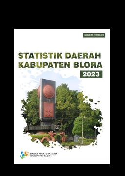 Statistik Daerah Kabupaten Blora 2023