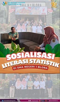 Sosialisasi Literasi Statistik di Kalangan Pelajar di SMA Negeri 1 Blora