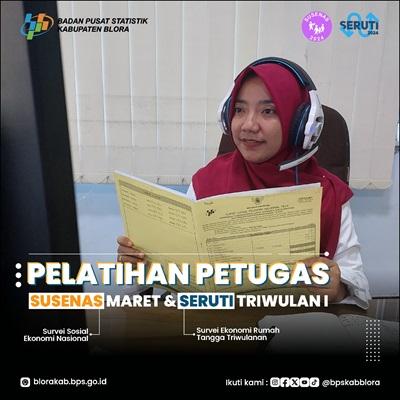 Pelatihan Susenas Maret dan Seruti 2024