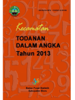 Kecamatan Todanan Dalam Angka 2013