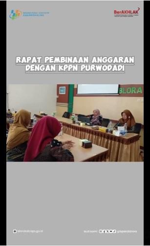 Rapat Pembinaan Anggaran dengan KPPN Purwodadi