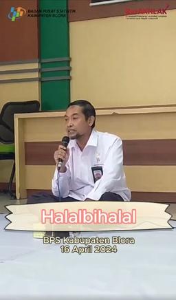 Cerita Seru di Halalbihalal BPS Kabupaten Blora