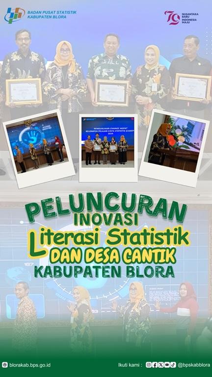 Peluncuran Inovasi Literasi Statistik dan Desa Cantik