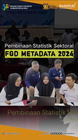 Pembinaan Statistik Sektoral Focus Group Discussion FGD Metadata 2024