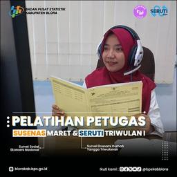 Pelatihan Susenas Maret dan Seruti 2024