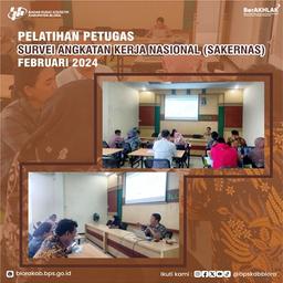 Pelatihan Sakernas Februari 2024