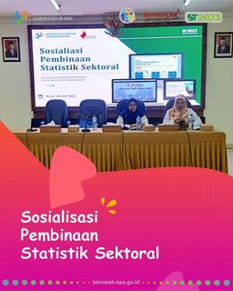 Sosialisasi Pembinaan Statistik Sektoral 2022