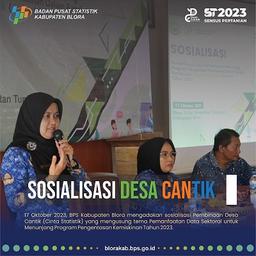 Sosialisasi Pembinaan Desa Cantik (Cinta Statistik)