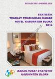 Statistik Tingkat Penghunian Kamar Hotel Kabupaten Blora 2014