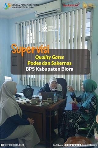 Supervisi Quality Gates Podes dan Susenas