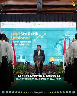 Hari Statistik Nasional 2022: Statistik Berkualitas, Bangsa Sejahtera